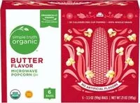 Mängden socker i Butter microwave popcorn