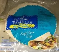 Mängden socker i Flour Tortillas