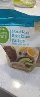 Mängden socker i meatless breakfast patties