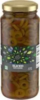 Mängden socker i Sliced ripe olives
