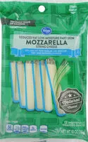 Mängden socker i Reduced fat mozzarella string cheese