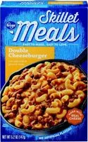 Mängden socker i Skillet meals double cheeseburger