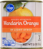 Mängden socker i Mandarin oranges