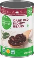 Mängden socker i Dark red kidney beans