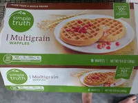Mängden socker i Multigrain waffles count