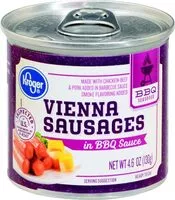 Mängden socker i Vienna sausage in bbq sauce