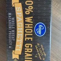 Mängden socker i 100% whole grain spaghetti