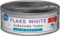 Mängden socker i Flake white albacore tuna in water