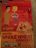 Mängden socker i Woven wheat crackers
