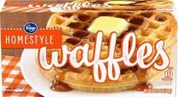 Mängden socker i Homestyle waffles