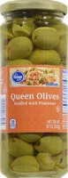 Mängden socker i Queen olives stuffed with pimiento