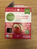 Mängden socker i strawberry applesauce