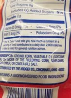 Mängden socker i Original corn chips