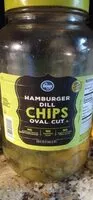 Mängden socker i Hamburger Dill chips oval cut
