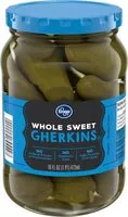 Mängden socker i Whole sweet gherkins