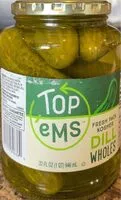 Mängden socker i Kosher Dill Wholes