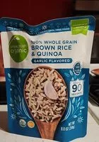 Mängden socker i Brown Rice and Quinoa