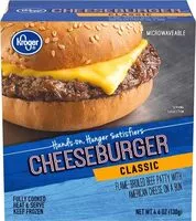 Mängden socker i Classic cheeseburger