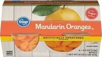 Mängden socker i No sugar added mandarin oranges fruit snack bowls