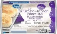 Mängden socker i Buttermilk jumbo junior biscuits