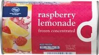 Mängden socker i Frozen raspberry lemonade concentrate