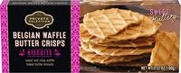 Mängden socker i Belgian waffle butter crisps