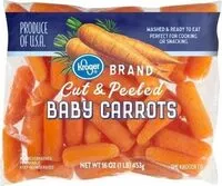 Mängden socker i Cut & peeled baby carrots