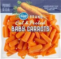 Mängden socker i Cut & peeled baby carrots