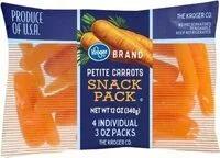 Mängden socker i Petite carrots snack