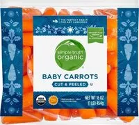 Mängden socker i Baby carrots