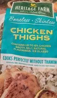 Mängden socker i Boneless skinless chicken thighs