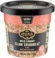 Mängden socker i Wild caught claw crab meat