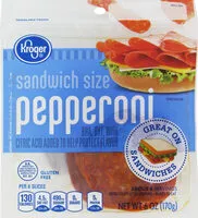 Mängden socker i Sandwich size pepperoni