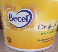 Mängden socker i Margarine Becel