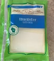 Mängden socker i Muenster sliced cheese