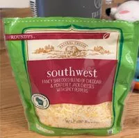 Mängden socker i Southwest Shredded Cheese