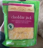 Mängden socker i Cheddar jack cheese