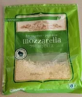 Mängden socker i Mozzarella Shredded Cheese