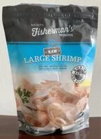 Mängden socker i Raw Large Shrimp