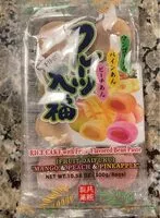 Mängden socker i Japanese fruits daifuku mochi