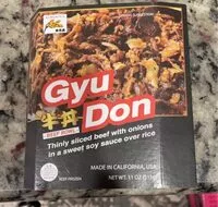 Mängden socker i Gyu Don