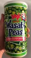 Mängden socker i Hot wasabi peas