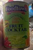 Mängden socker i Fruit cocktail