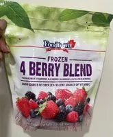 Mängden socker i Frozen 4 Berry Blend