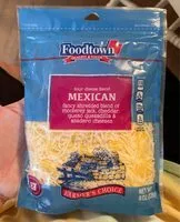 Mängden socker i four cheese blend mexican