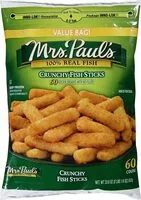 Mängden socker i Crunchy fish sticks