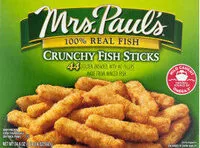 Mängden socker i Crunchy Fish Sticks