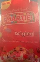 Mängden socker i Smarties