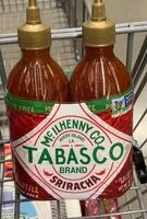 Mängden socker i Tobasco Brand Sriracha