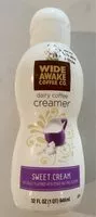 Mängden socker i Sweet cream coffee creamer